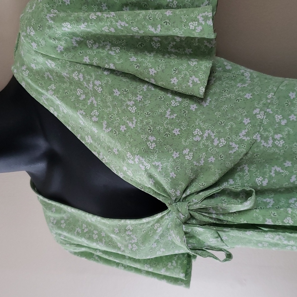 ZARA Floral print mini dress